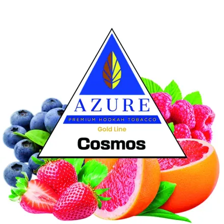 Azure Hookah Tobacco Gold Line - Cosmos (Blueberry, Raspberry, Strawberry & Grapefruit) 100 gr