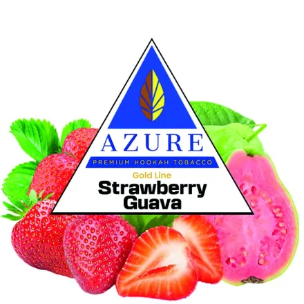 Azure Hookah Tobacco Gold Line - Strawberry Guava 100 gr Azure Hookah Tobacco Gold Line - Strawberry Guava 100 gr