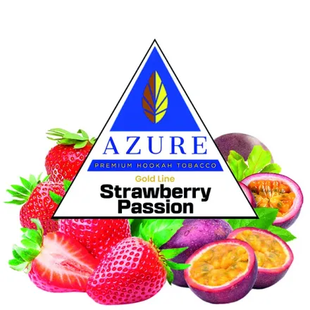 Azure Hookah Tobacco Gold Line - Strawberry Passion 100 gr
