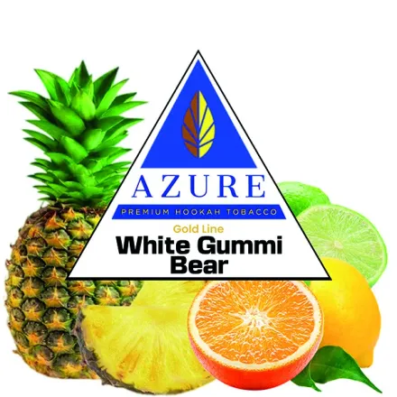 Azure Hookah Tobacco Gold Line - White Gummi Bear 100 gr