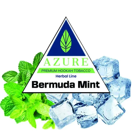 Azure Hookah Tobacco Herbal Line - Bermuda Mint (Mint & Ice) 100 gr