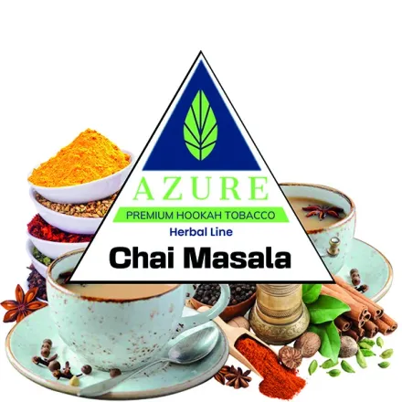 Azure Hookah Tobacco Herbal Line - Chai Masala 100 gr