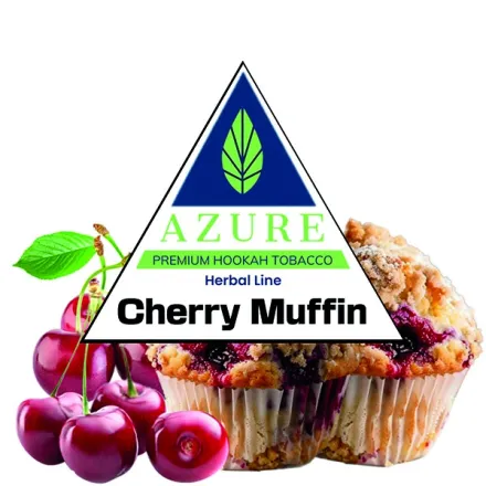 Azure Hookah Tobacco Herbal Line - Cherry Muffin 100 gr