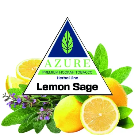 Azure Hookah Tobacco Herbal Line - Lemon Sage 100 gr Azure Hookah Tobacco Herbal Line - Lemon Sage 100 gr