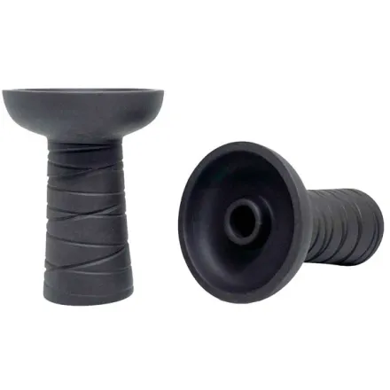 Clay Hookah Bowl Gusto - Classic Phunnel (Brown)