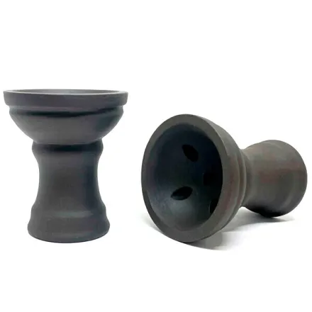Clay Hookah Bowl Gusto - Turkish V 2.0 Classic (Black)