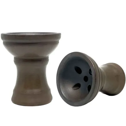 Clay Hookah Bowl Gusto - Turkish V 2.0 Classic (Brown)