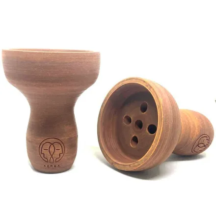 Clay Hookah Bowl Karma - Turka Turka (Amber)
