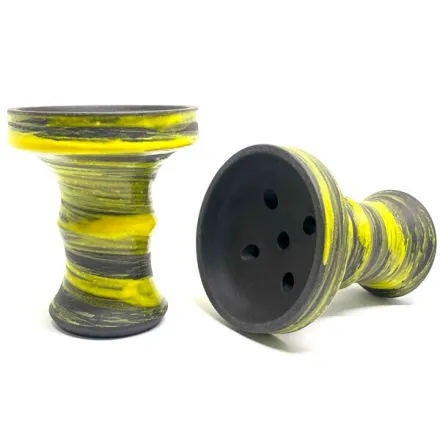 Clay Hookah Bowl Personalka - Classic (Yellow)