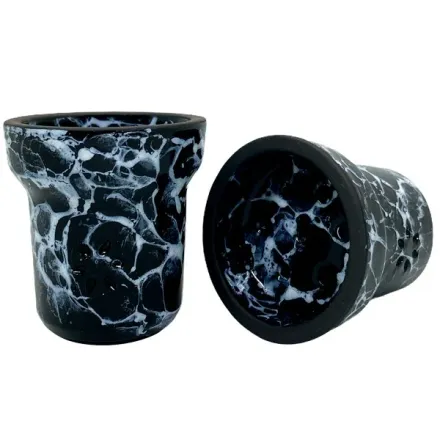 Clay Hookah Bowl Solaris Classic - Adam (White)