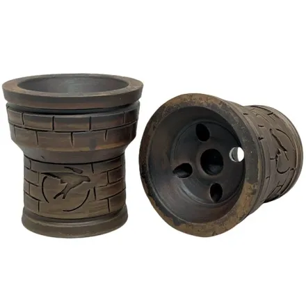 Clay Hookah Bowl Sweet Smoke - Witcher Ciri`s Swallow Clay Hookah Bowl Sweet Smoke - Witcher Ciri`s Swallow