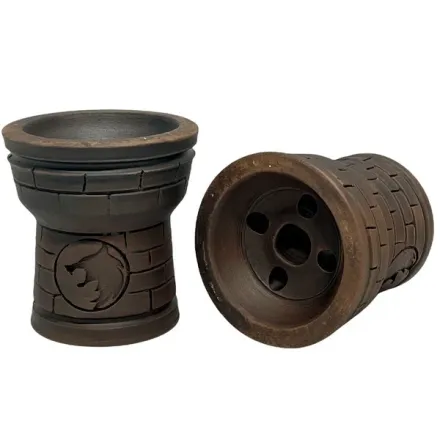 Clay Hookah Bowl Sweet Smoke - Witcher Wolf School Clay Hookah Bowl Sweet Smoke - Witcher Wolf School