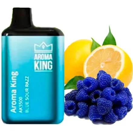 Disposable Pod Aroma King 5500 Puffs - Blue Sour Raspberry