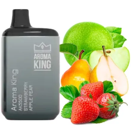 Disposable Pod Aroma King 5500 Puffs - Strawberry Apple Pear