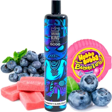 Disposable Pod Aroma King Dark Night 5000 Puffs - Blueberry Bubblegum