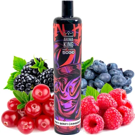 Disposable Pod Aroma King Dark Night 5000 Puffs - Very Berry Cranberry