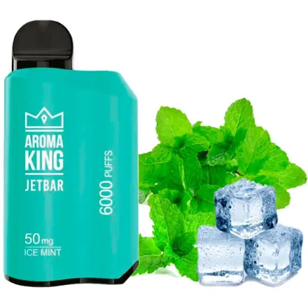 Disposable Pod Aroma King Jetbar 6000 Puffs - Ice Mint