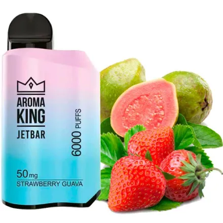 Disposable Pod Aroma King Jetbar 6000 Puffs - Strawberry Guava