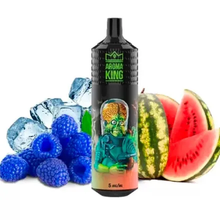 Disposable Pod Aroma King Mars 9000 Puffs - Watermelon Razz Ice
