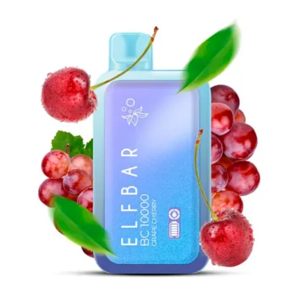 Disposable Pod Elf ​​Bar BC 10000 Puffs - Grape Cherry