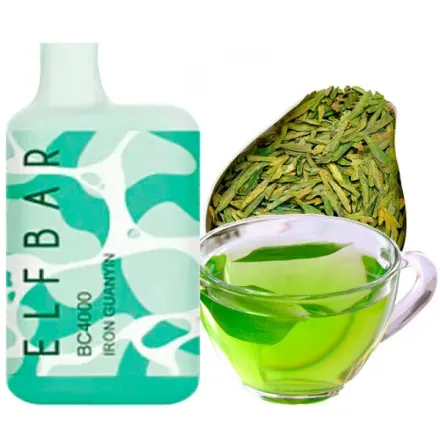 Disposable Pod Elf ​​Bar BC 4000 Puffs - Iron Guanyin
