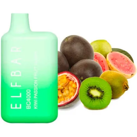Disposable Pod Elf ​​Bar BC 4000 Puffs - Kiwi Passion Fruit Guava