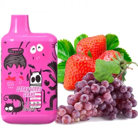 Disposable Pod Elf ​​Bar BC 4000 Puffs (LE) - Strawberry Grape