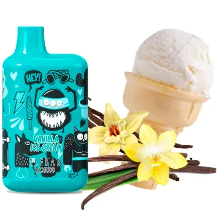 Disposable Pod Elf Bar BC 4000 Puffs (LE) - Vanilla Ice Cream Disposable Pod Elf Bar BC 4000 Puffs (LE) - Vanilla Ice Cream