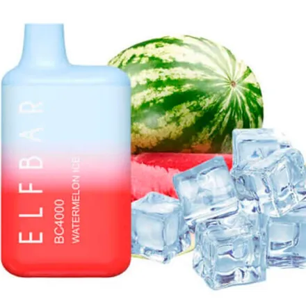 Disposable Pod Elf ​​Bar BC 4000 Puffs - Watermelon Ice