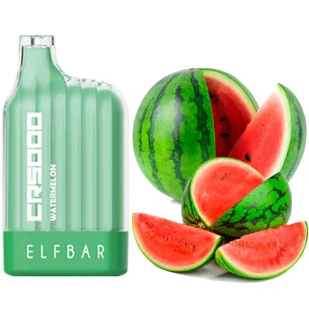 Disposable Pod Elf ​​Bar CR 5000 Puffs - Watermelon