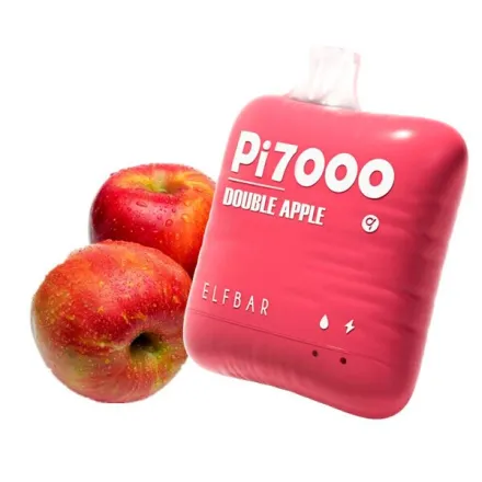 Disposable Pod Elf ​​Bar Pi 7000 Puffs - Double Apple