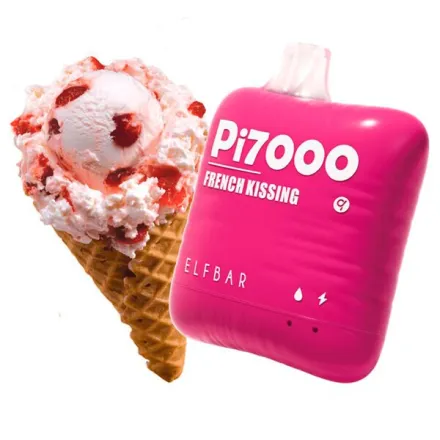 Disposable Pod Elf ​​Bar Pi 7000 Puffs - French Kissing