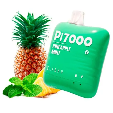 Disposable Pod Elf ​​Bar Pi 7000 Puffs - Pineapple Mint
