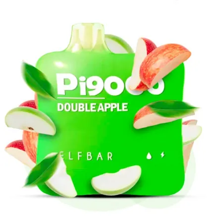 Disposable Pod Elf ​​Bar Pi 9000 Puffs - Double Apple
