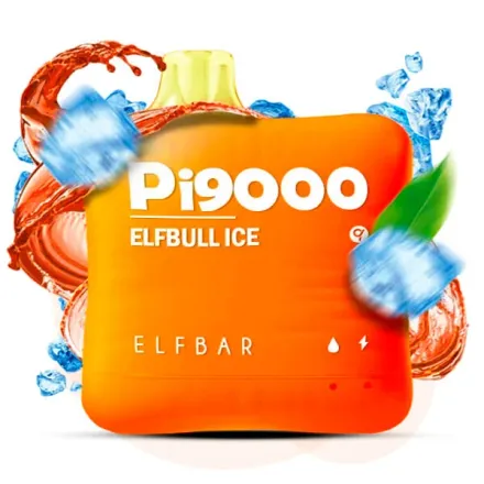 Disposable Pod Elf ​​Bar Pi 9000 Puffs - Elfbull Ice