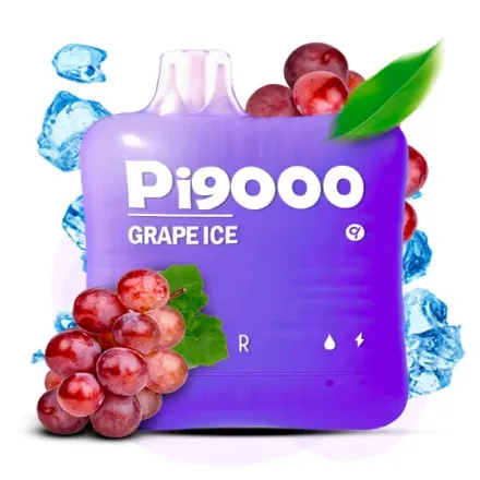 Disposable Pod Elf ​​Bar Pi 9000 Puffs - Grape Ice