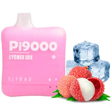 Disposable Pod Elf ​​Bar Pi 9000 Puffs - Lychee Ice