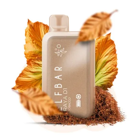 Disposable Pod Elf ​​Bar Raya D1 13000 Puffs - Tabacco