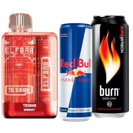 Disposable Pod Elf ​​Bar TE 5000 Puffs - Energy