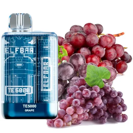 Disposable Pod Elf ​​Bar TE 5000 Puffs - Grape