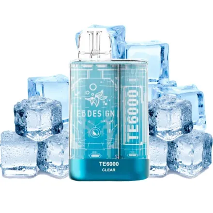 Disposable Pod Elf ​​Bar TE 6000 Puffs - Clear