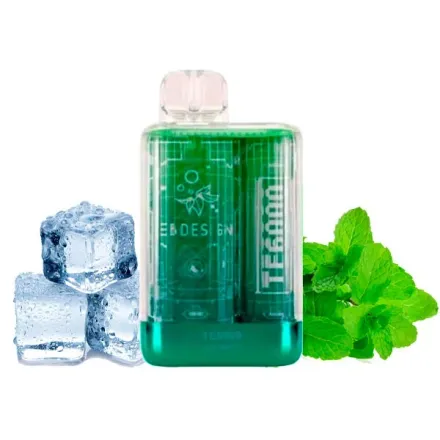 Disposable Pod Elf ​​Bar TE 6000 Puffs - Ice Mint