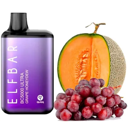 Disposable Pod Elf ​​Bar Ultra BC 5000 Puffs - Grape Honeydew