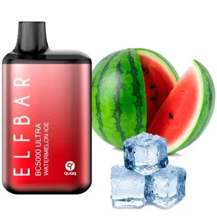 Disposable Pod Elf ​​Bar Ultra BC 5000 Puffs - Watermelon Ice