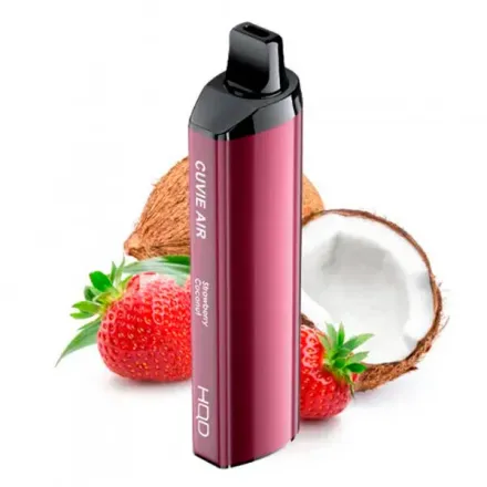 Disposable Pod HQD Cuvie Air 4000 Puffs - Strawberry Coconut