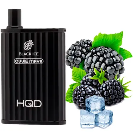 Disposable Pod HQD Cuvie Maya 6000 Puffs - Black Ice