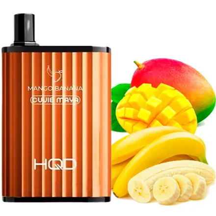 Disposable Pod HQD Cuvie Maya 6000 Puffs - Mango Banana
