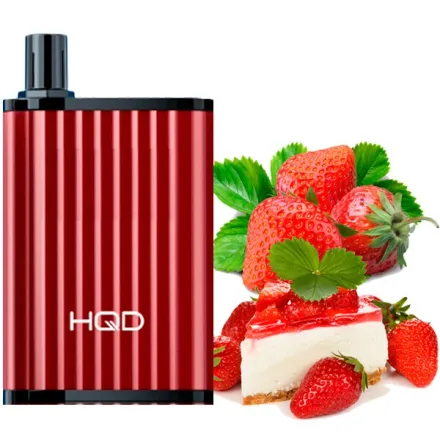 Disposable Pod HQD Cuvie Maya 6000 Puffs - Strawberry Custard