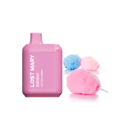 Disposable Pod Lost Mary BM 5000 Puffs - Coton Candy