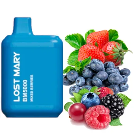 Disposable Pod Lost Mary BM 5000 Puffs - Mixed Berries